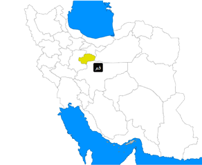 نقشه-ایران-قم