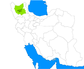 نقشه-ایران آذربایجان-شرقی